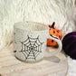 Web/Bat White Glass Coffee Mug